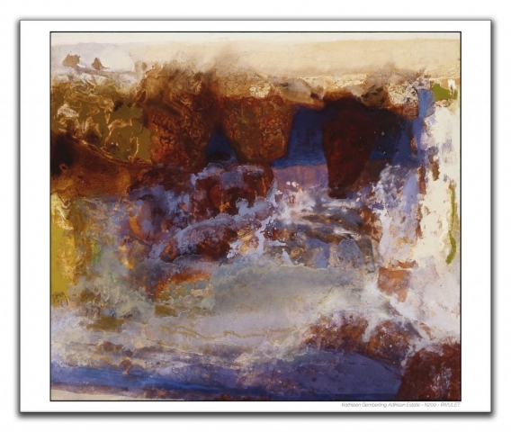 abstract expressionist adkison, northwest abstract landscape art