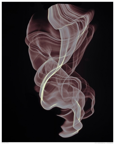 Artist VanDewerker prize winning piece CONVOLUTION 2 at Providence Center for Photographic Arts 2017 international juried compeition UNSEEN PHOTOGRAPHY, BEYOND THE VISIBLE